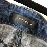 Ann Taylor  Womens Jeans The Slim Boyfriend Medium Wash Stretch Size 4 Photo 2