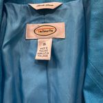 Talbots Irish Linen Turquoise Lined Pantsuit Size 16 Photo 15