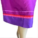 Jillian Jones PURPLE & PINK JEWEL TONE SILK BEADED SHIFT DRESS NWT (12) Photo 7