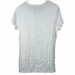 st. john's bay St. John’s Bay Women's Medium White Short Sleeve Crew Neck Essential Tee Shirt Photo 1