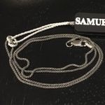 SAMUEL B Cushion Cut Blue Topaz & Popcorn Necklace Photo 7