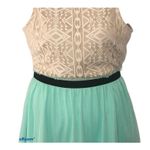 Speechless  Junior Dress Size 13 Crochet Top Chiffon Skirt Easter Party Photo 3