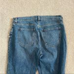 Old Navy mid rise boyfriend distressed jeans in size 10 Photo 4