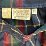 Pendleton  Plaid 100% Wool Pleated Skirt Navy Green Red | 12 Photo 1