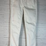 J.Crew womens White Jeans with Navy stripe Size 26 Photo 0