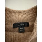 J.Crew Women's  Roll Neck Sweater Oatmeal Tan Brown Merino Wool Alpaca XXS Photo 2