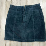 PacSun Women's Corduroy Mini Skirt Dark Teal Size 23 Photo 2