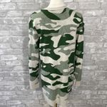 Absolutely  Green Camo Cardigan Sweater Photo 3