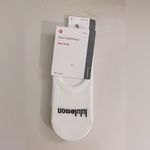 Lululemon Daily Stride NWT White No-Show. 3 pack Socks Size S Black Wordmark Photo 4