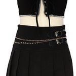 Gold Tone 2 Layers Waist Chain Photo 1