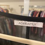 Adreamly Sheer Black Tassel Trim Swim Cover Photo 3