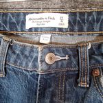 Abercrombie & Fitch Blue Straight Leg Jeans The Vintage High Rise Curve Love 27 Photo 1