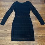 Design Lab  Sexy Cut Out Long Sleeve Black Dress Photo 2