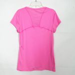 Under Armour  Heat Gear Semi Fitted Athletic Wear Pink Top Size Small Photo 3
