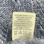 Madison + Hudson 1X Y2K Retro 1/4 Zip Cable Knit Pullover Sweater Mockneck Boxy Blue Photo 7