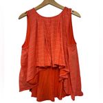 Free People  Turn It Up Oversized Flowy Top Photo 4