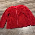 Lululemon  Red Oh So Sherpa Full Zip Jacket Photo 5