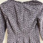 Boden Chic Rare Purple & Black Heart Print Pin Photo 4