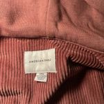 American Eagle AEO Women’s Mauve/pink Casual Copped Corduroy Jacket With A Hood Size SM Photo 6