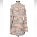TALULAH  | Pink Grey Camo Camoflauge Open Front Cardigan Women’s Size S Photo 1