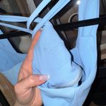 Buffbunny Collection BuffBunny Sports bra Blizzard zip up sipper sky high impact support criss cross Photo 5