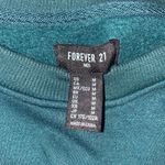 Forever 21 Dark Green Crew Neck Size M Photo 2