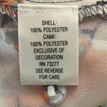 Simply Vera Vera Wang Sleeveless Floral Top XS Dopamine Boho Coconut Girl Fairy Orange Photo 9