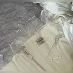 House Of CB NWOT 'Astrid' Ivory Strapless Ruffle Mini Dress sz S Photo 4