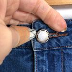 ZARA Denim Mini Skirt Pleated Raw Hem Size XS Photo 10