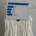 Brandy Melville  Dress White Cotton Boho Lagen Beach‎ Vacation One Size Photo 8