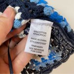 Sincerely Jules  Granny Square Crochet Crop Tank Top Blue XS Photo 3