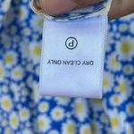 Playa Lucila smocked ditsy floral dress XS Blue Photo 9