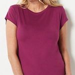 Anybody Brushed Jersey Set of Two T-Shirts 1X NWT QVC Photo 0