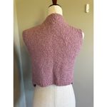 Vintage Casual Corner Knit Vest Sleeveless Cable Knit Pink Sweater Vest M Size M Photo 1