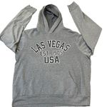 LAS VEGAS hoodie XL extra large gray soft and cozy Photo 0
