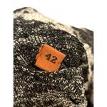 Missoni Metallic Knit Blazer Jacket Women Size 42/US 6 Black Silver Dressy Photo 4