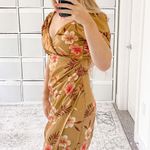 LPA NWT  Pinched Wrap Dress Lush Tropics Photo 2