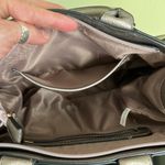 Dasein Handbag Vegan Leather Tassel Shoulder Bag Work Tote with Long Strap Silver Photo 4