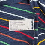 La Ligne x Target Blue Long Sleeve Ribbed Turtleneck Multicolor Rainbow Stripe S Photo 6