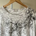 Anthropologie  Postmark paisley boxy loose top.Sz M Photo 1