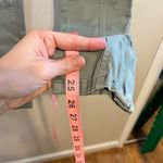 Anthropologie NWT  Jefferson Moto Olive Green Zip Leg Cargo Style Jeans Size 26 Photo 4