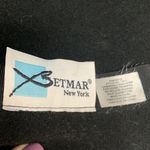 Betmar New York Black 100% Wool Cloche Bucket Rimmed Velvet Bow Trim Hat Photo 3