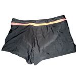 Xersion Black Athletic Shorts with Pink Detail Photo 3