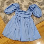 Abercrombie & Fitch Puff Sleeve Mini Dress Photo 2