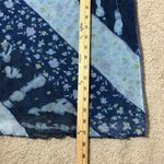 Urban Outfitters  Patchwork Floral Mesh Maxi Skirt Blue Stretch S Photo 4