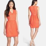 MM Couture Eyelet Fit & Flare Dress in Coral Size Medium Photo 8