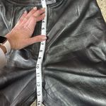 Vintage‎ 90s Lord & Taylor Brown 100% Leather Straight Leg Pants Size 6 Photo 6