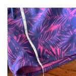 Columbia  Sportswear Women's Purple Pink Leaf Print Athletic Shorts Size L Photo 2