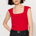 Nine Britton  Square Neck Knit Top Photo 0