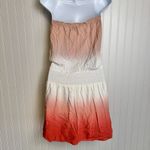 Aakaa  NWT ombre strapless smocked waist dress size medium K15 Photo 2